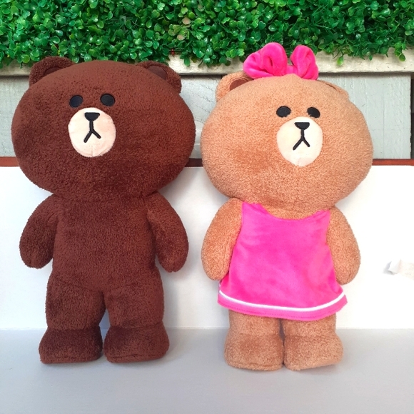 Line Friends Set Plush - Picture 1 of 13